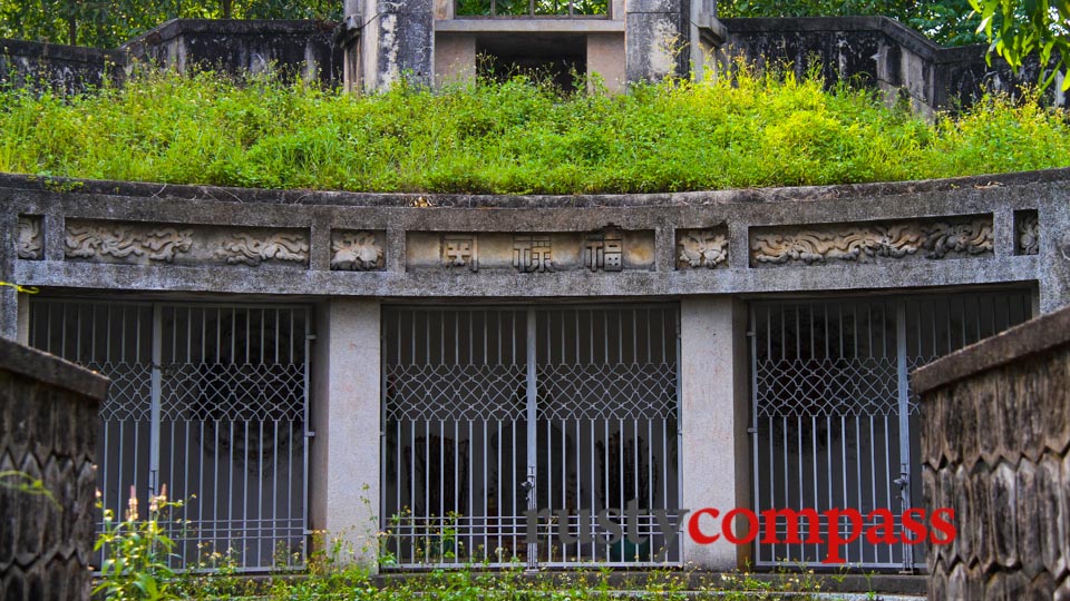 The unkempt tomb of Ngo Dinh Can, Hue